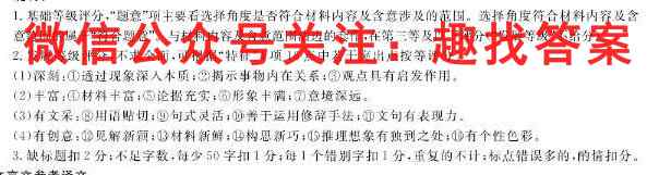 天一大联考 顶尖计划2023届高中毕业班第二次考试语文