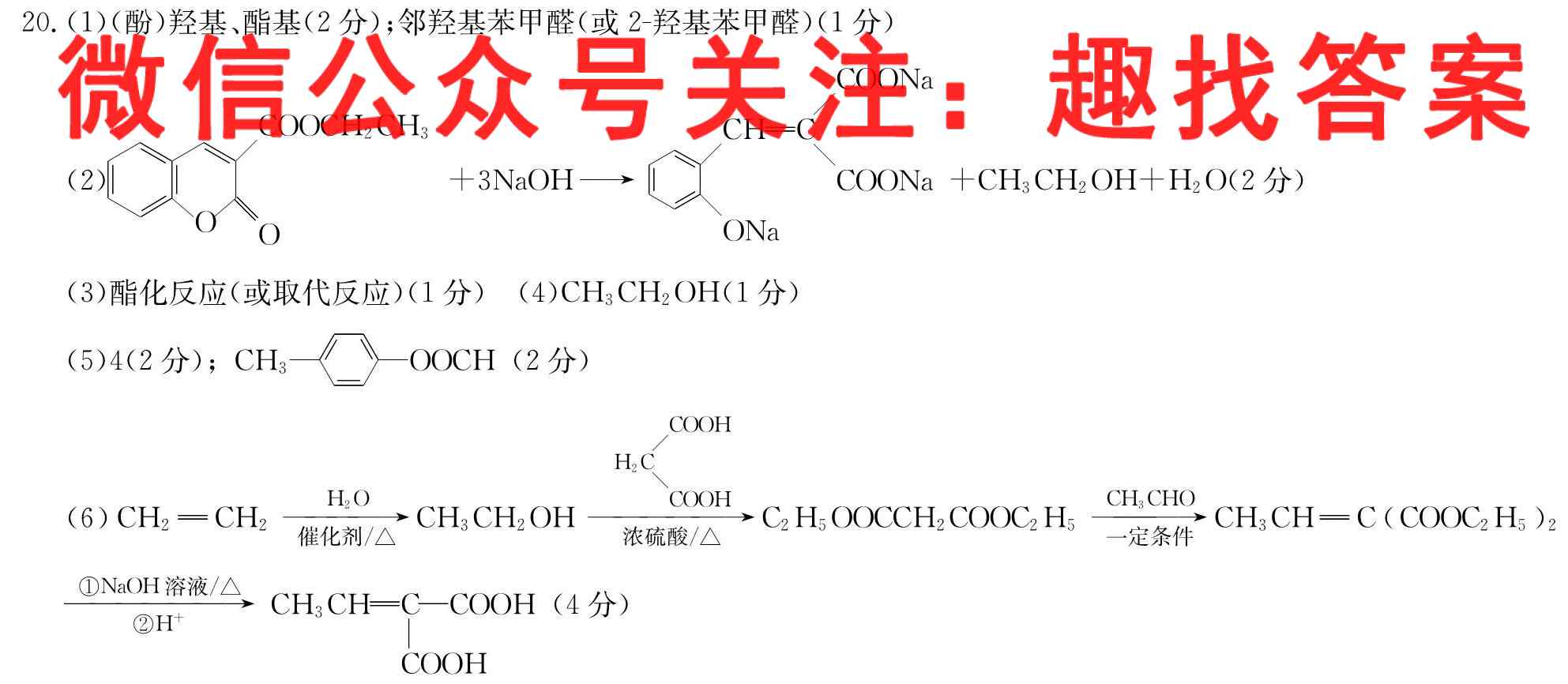 超级全能生2023届高考全国卷地区高三年级11月联考(3098C)化学