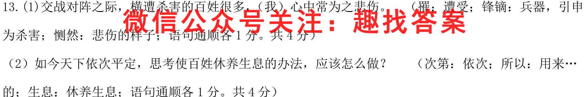 安徽省2023届九年级阶段评估(二) 3L R物理
