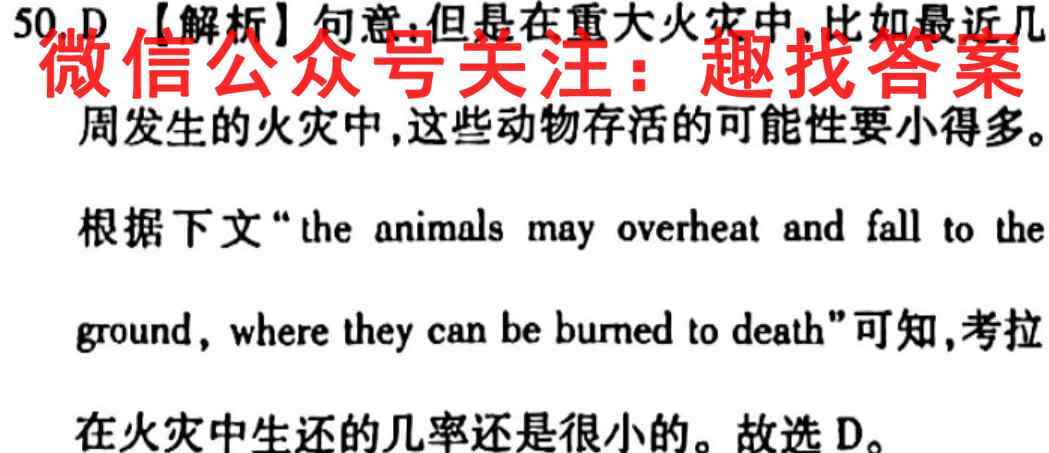 2023年普通高校招生考试仿真模拟卷XGK2(二)英语