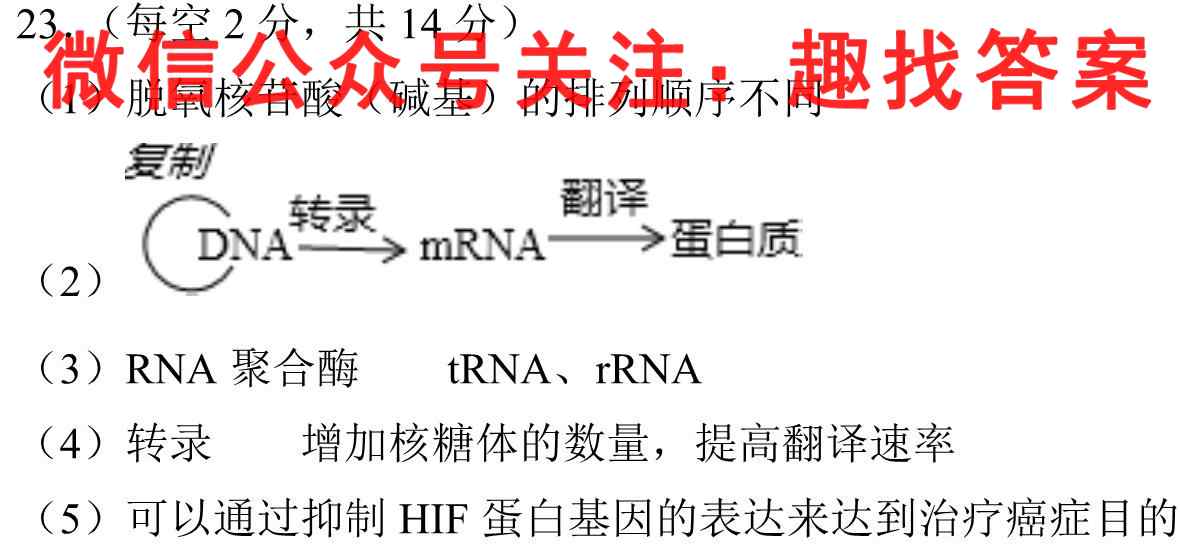 2023届高三总复*·S3名师原创模拟9(九)生物