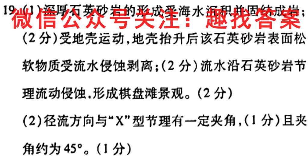 2023年全国高考仿真模拟卷6(六)地理