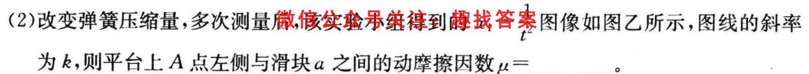 2023届中国好试卷·高考信息卷(六)6物理
