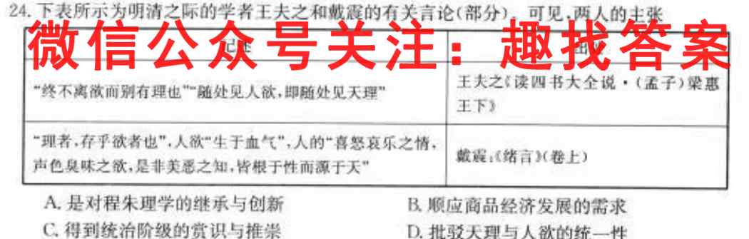 安徽省合肥市八校联考2022-2023学年高一上学期集中练习2政治
