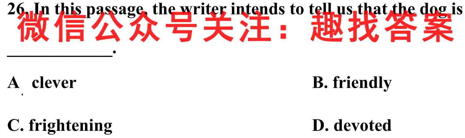 九师联盟2022-2023高三10月质量检测(X/L)G英语