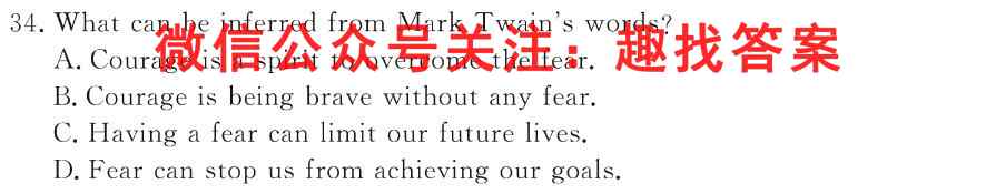 合肥九校2022~2023学年高三年级上学期阶段联考(233166D)英语试题