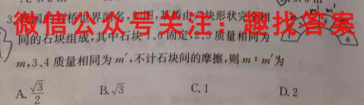 2023届衡水金卷先享题 调研卷 湖北版(五)物理