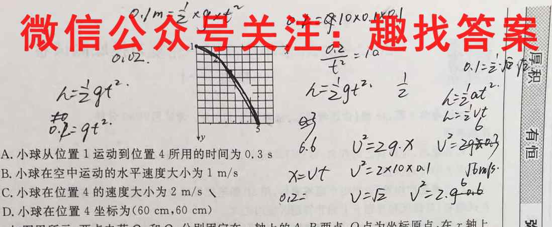 2023届衡水金卷先享题调研卷 山东专版 六物理