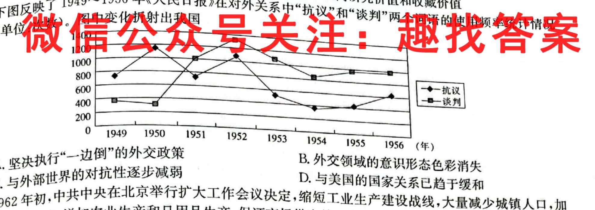 衡中同卷2022-2023高三年级五调考试(全国卷)政治
