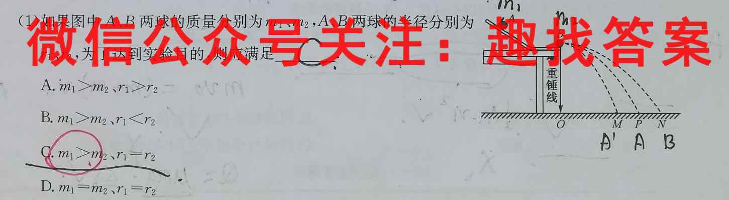 2023年全国新高考仿真模拟卷 新高考5(五)物理