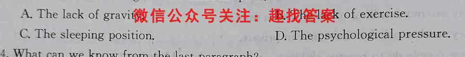 2023届湖北省高三10月联考(23-87C)英语