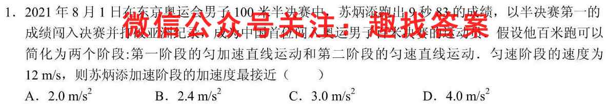 陕西省2023届九年级阶段评估(二) 3L R物理