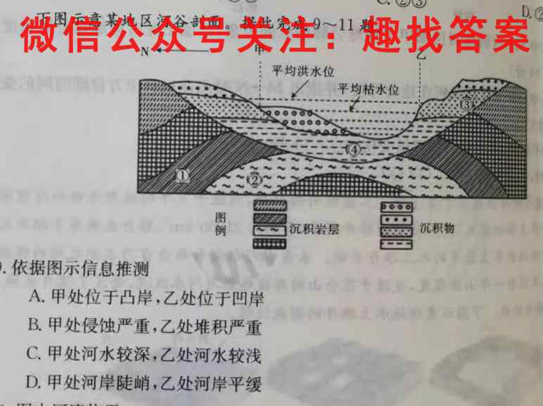 重庆市2022~2023学年重庆一中高三上期学情调研地理