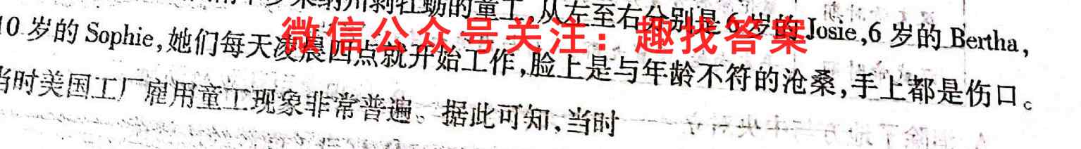 九师联盟2022-2023学年高一11月联考历史