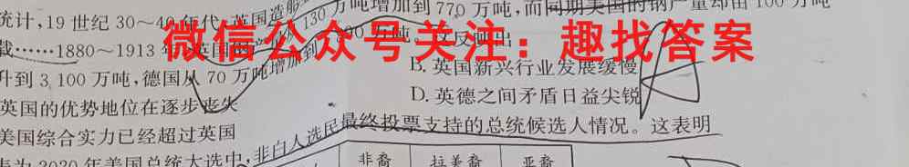2023届天一大联考(新高考)高考全真模拟卷3(三)政治