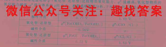 全国名校大联考2022~2023学年高三第六次联考试卷(新高考)化学