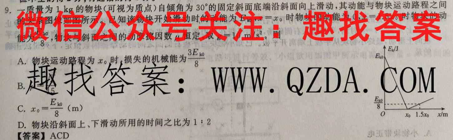名校之约2023届高三高考仿真模拟卷5(五)物理
