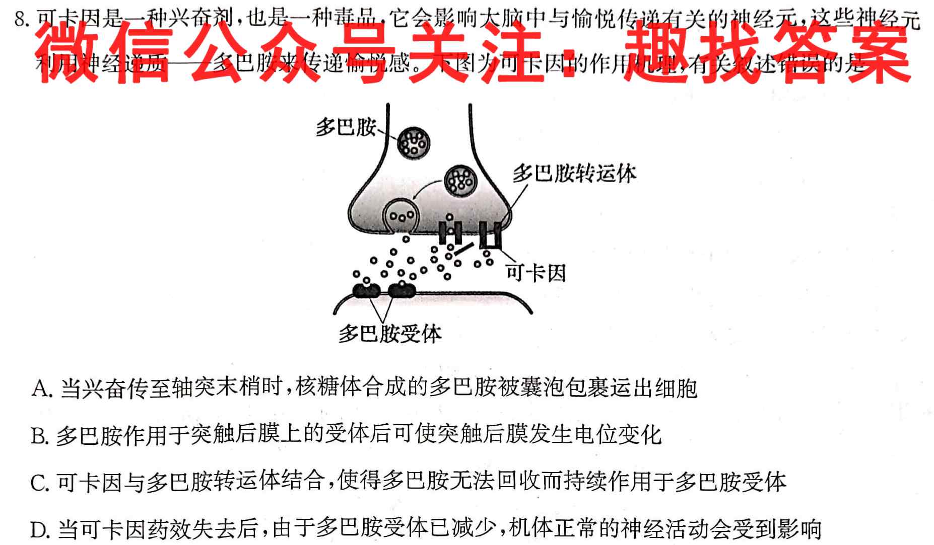2023届炎德英才大联考长郡中学高三月考试卷(3三)生物