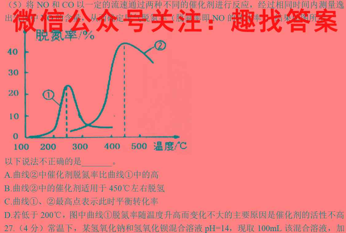 2023年全国新高考仿真模拟卷 新高考5(五)化学