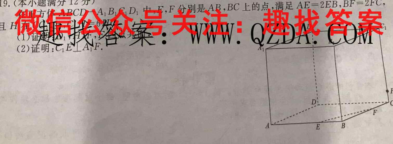 炎德英才大联考 雅礼中学2023届高三月考试卷(4四)4地理