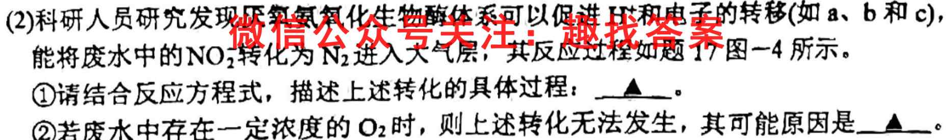 石家庄2022-2023学年高三第一学期第三次调研考试化学