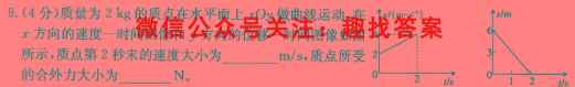 2023年普通高等学校招生统一考试 新S3·最新模拟卷(4四)4物理