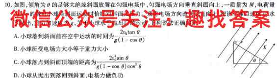 2023年普通高等学校招生统一考试 新S3·最新模拟卷(五)5物理