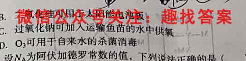 2023届衡水金卷先享题调研卷 山东专版 五化学