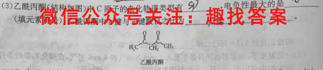 山东省济南市第九中学2022-2023学年高一上学期12月阶段性线上检测化学