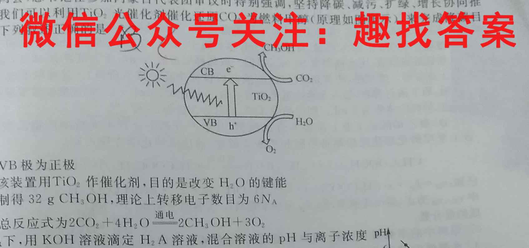 皖江名校联盟2023届高三上学期12月联考[D-023]化学