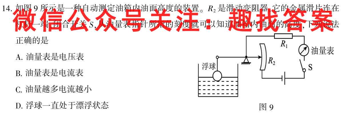 百师联盟 2023届高三仿真模拟考试(二)2新高考卷物理