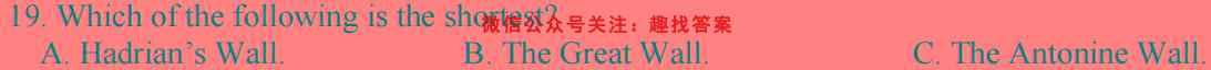 炎徳文化2023届名师导学·名校名卷经典试题汇编(六)6英语