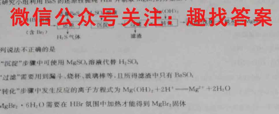 2023普通高等学校招生全国统一考试·模拟信息卷(四)化学