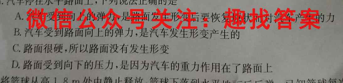 重庆市2022~2023学年重庆一中高三上期学情调研物理