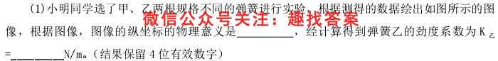 天一大联考 顶尖计划2023届高中毕业班第二次考试物理