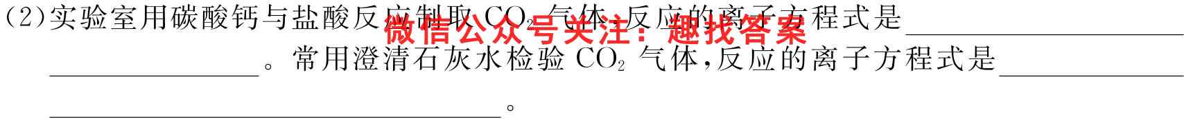 2023普通高等学校招生全国统一考试新高考仿真卷(八)8化学