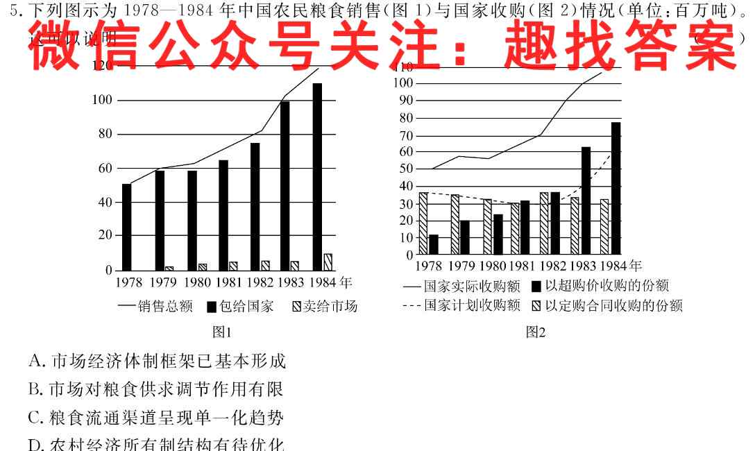 皖江名校联盟2023届高三上学期12月联考[D-023]政治试卷答案