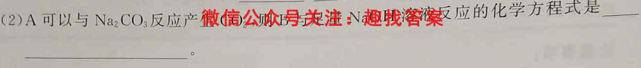 枣庄三中2022-2023学年度第一学期高二年级12月质量检测考试化学