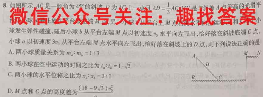 2023年普通高等学校招生统一考试模拟信息卷 新S3(2二)物理