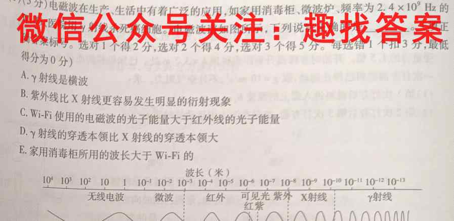 2023年普通高等学校招生全国统一考试·S3最新模拟卷4(四)物理