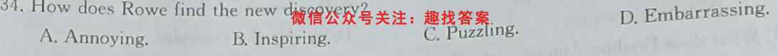 百校名师2023普通高中高考模拟信息卷LL6(六)英语