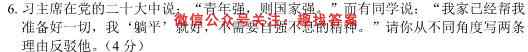 2023届天一大联考(新教材)高考全真模拟卷4(四)语文