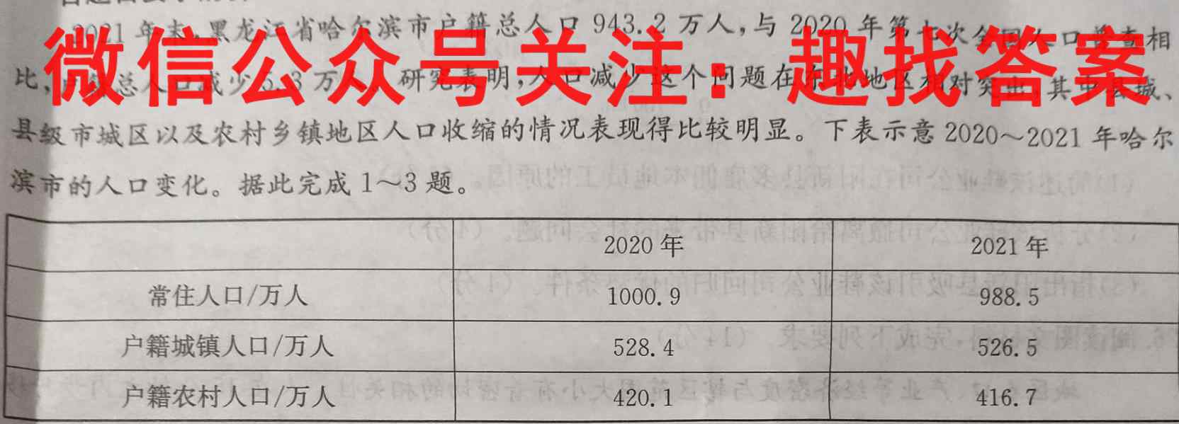 金考卷·百校联盟(新高考卷)2023年普通高等学校招生全国统一考试 领航卷(五)5地理