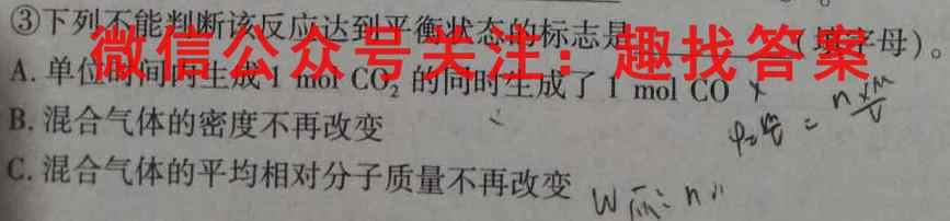 名校之约 2023届高三分科模拟检测卷1(一)化学