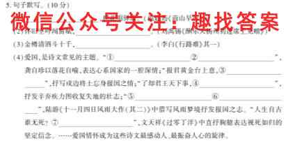河南省南阳市2022-2023学年秋期九年级期中调研测试试卷语文
