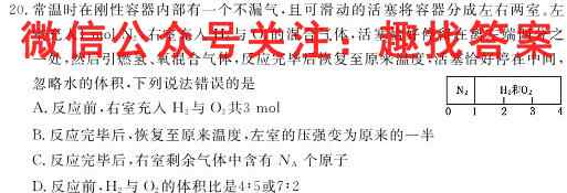 2023普通高校招生全国统一考试·模拟信息卷QG(六)6化学