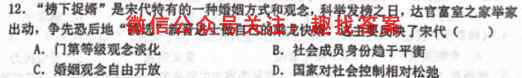 2023届高三总复习·XS3名师原创模拟(十一)11政治