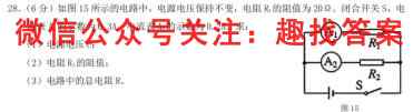 2023届新高考单科模拟检测卷 XKB-E(4四)4物理