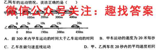 2022年承德初中毕业生升学文化课模拟考试1(一)物理