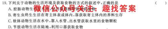 百师联盟2023届高三一轮复习联考(四)广东卷生物